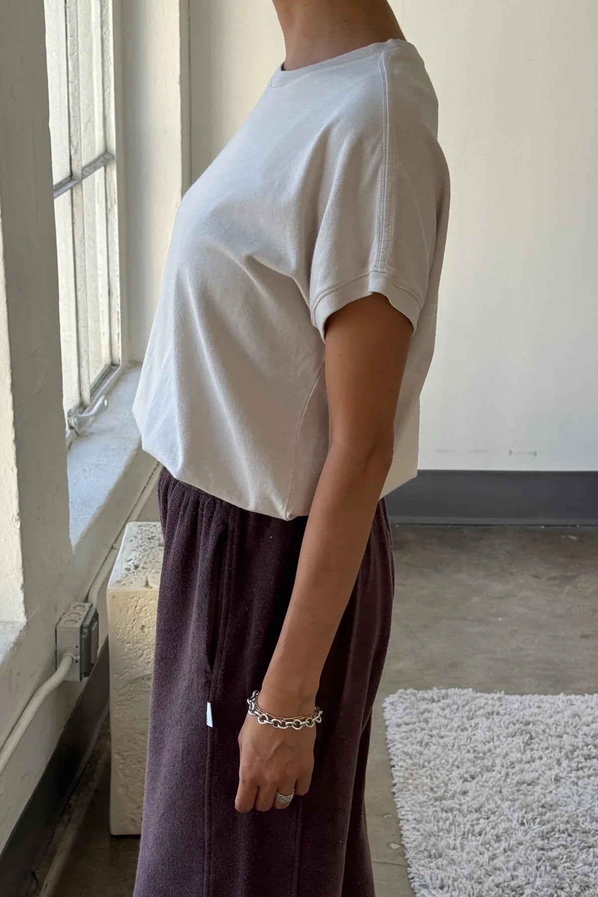 The Ease Tee | Rice