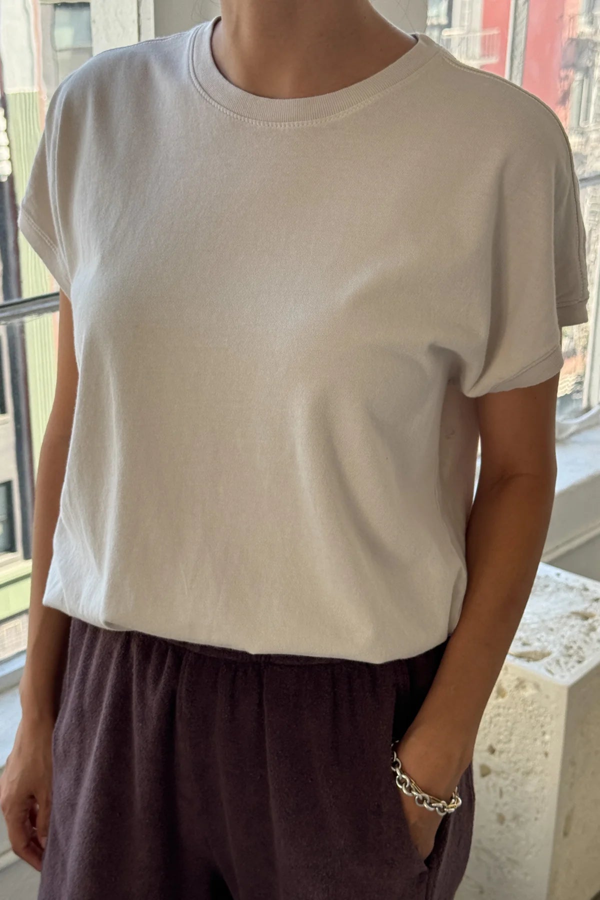The Ease Tee | Rice