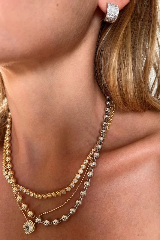 Duo Ball Necklace