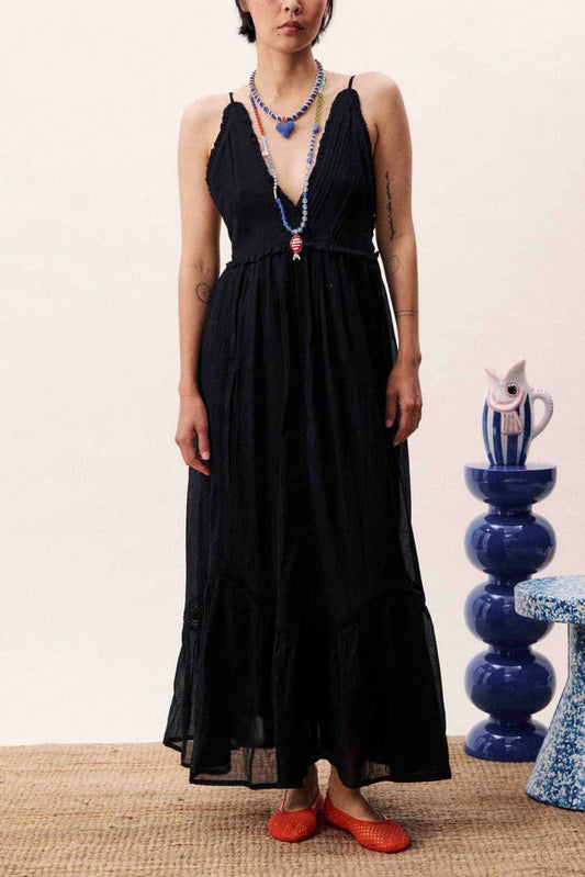 Sugar Rush Open Back Maxi Dress