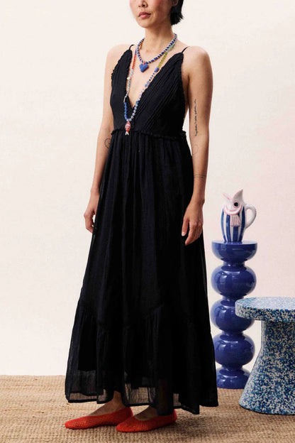 Sugar Rush Open Back Maxi Dress