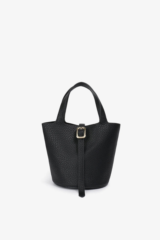 Joya Mini Bucket Bag | Black