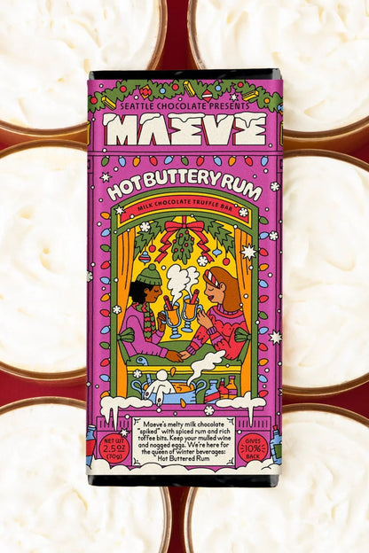 Hot Buttery Rum Truffle Bar