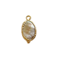 Mother of Pearl Oval Charm