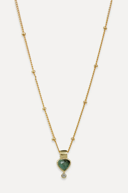 Colette Necklace | Emerald