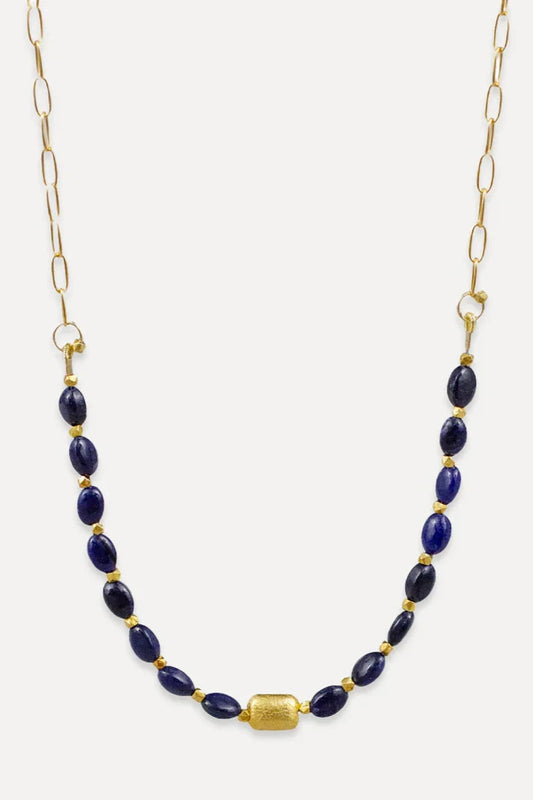 Echo Necklace | Blue Sapphire