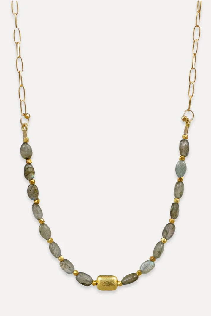 Echo Necklace | Labradorite