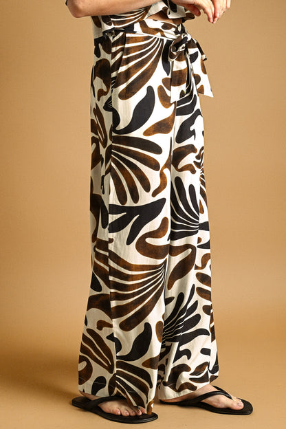 Toasted Coconut Wide Leg Pants