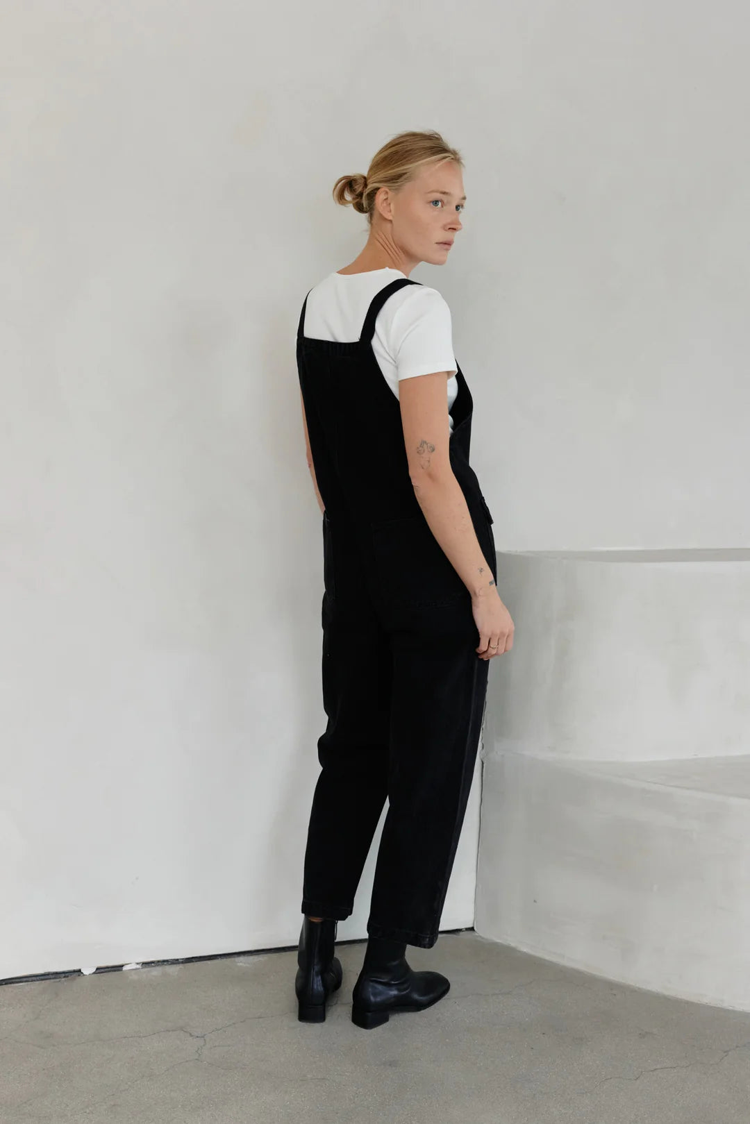Piper Overalls | Washed Black