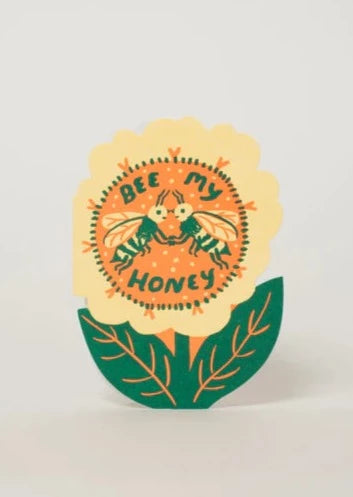 Bee My Honey Love Card