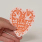 Love Birds Heart Card