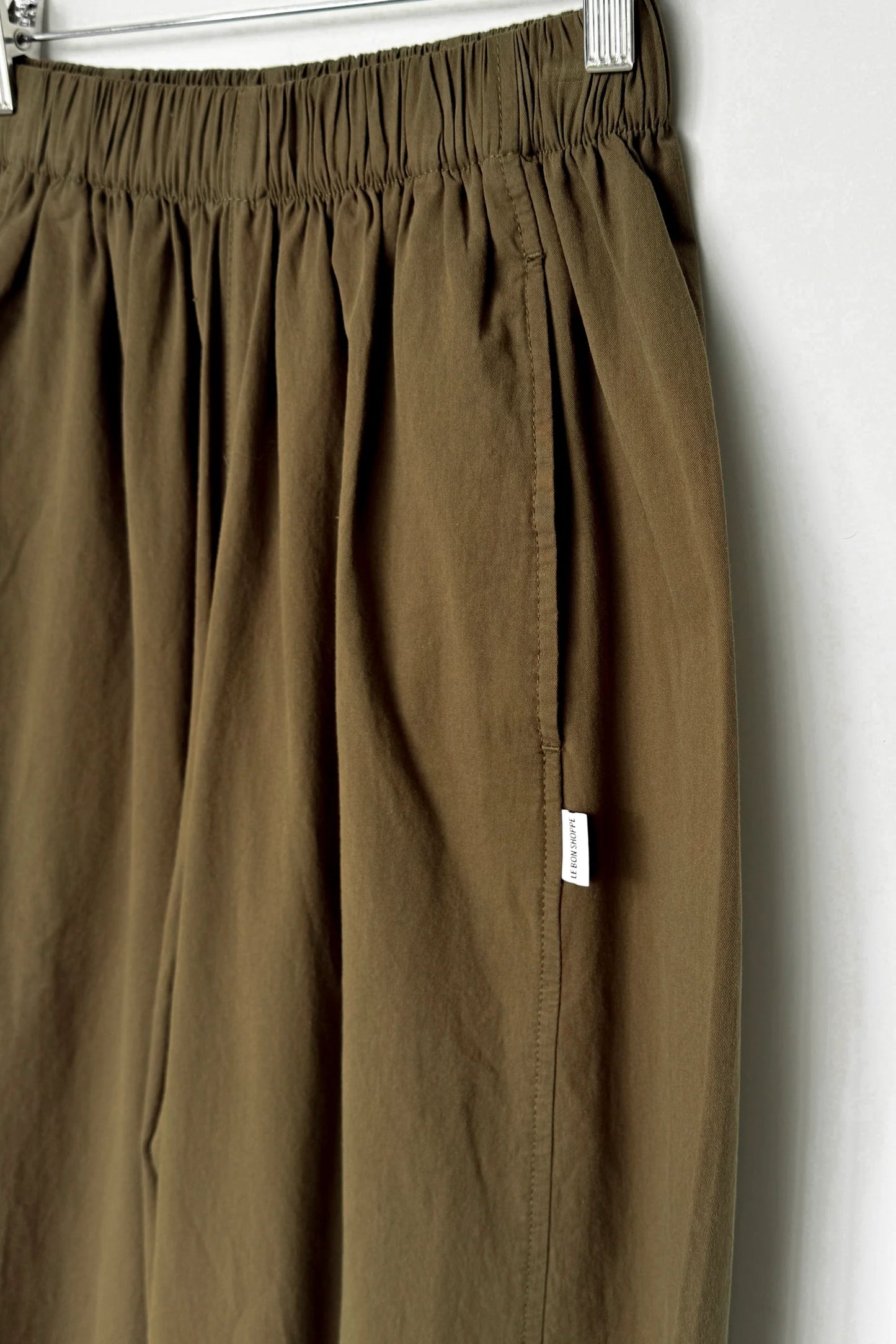 Pull On Parachute Pants | Olive