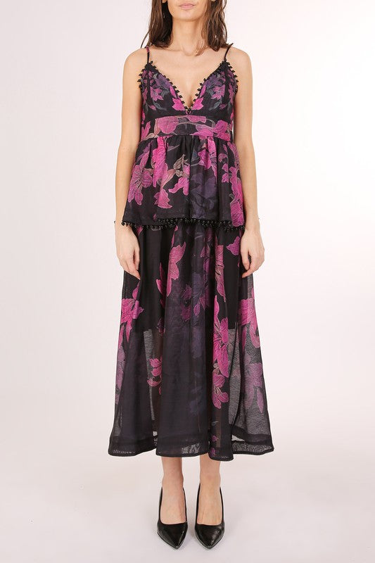 Bead Of The Ball Maxi Dress