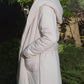 Belted Robe Coat | Dove