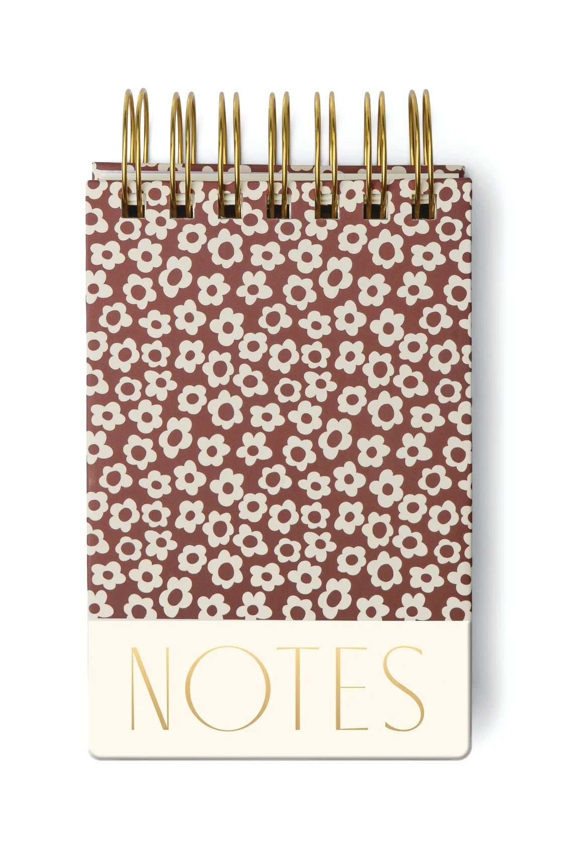 Chunky Notepad | Burgundy Groovy Floral