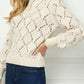 On Pointelle Sweater | Cream