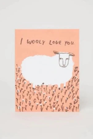 Wooly Love You Sheep Card