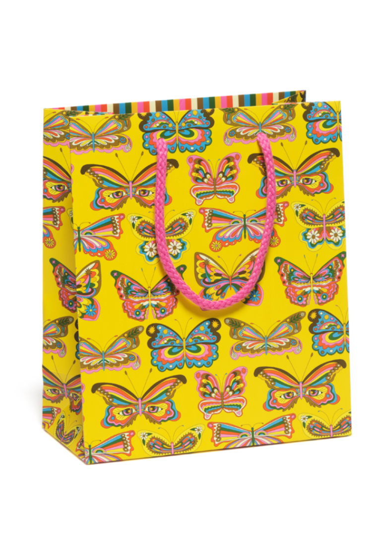 Psychedelic Butterflies Gift Bag | Small