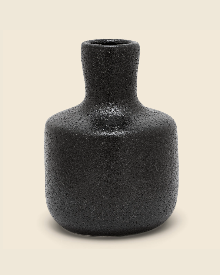 Black Bottle Vase