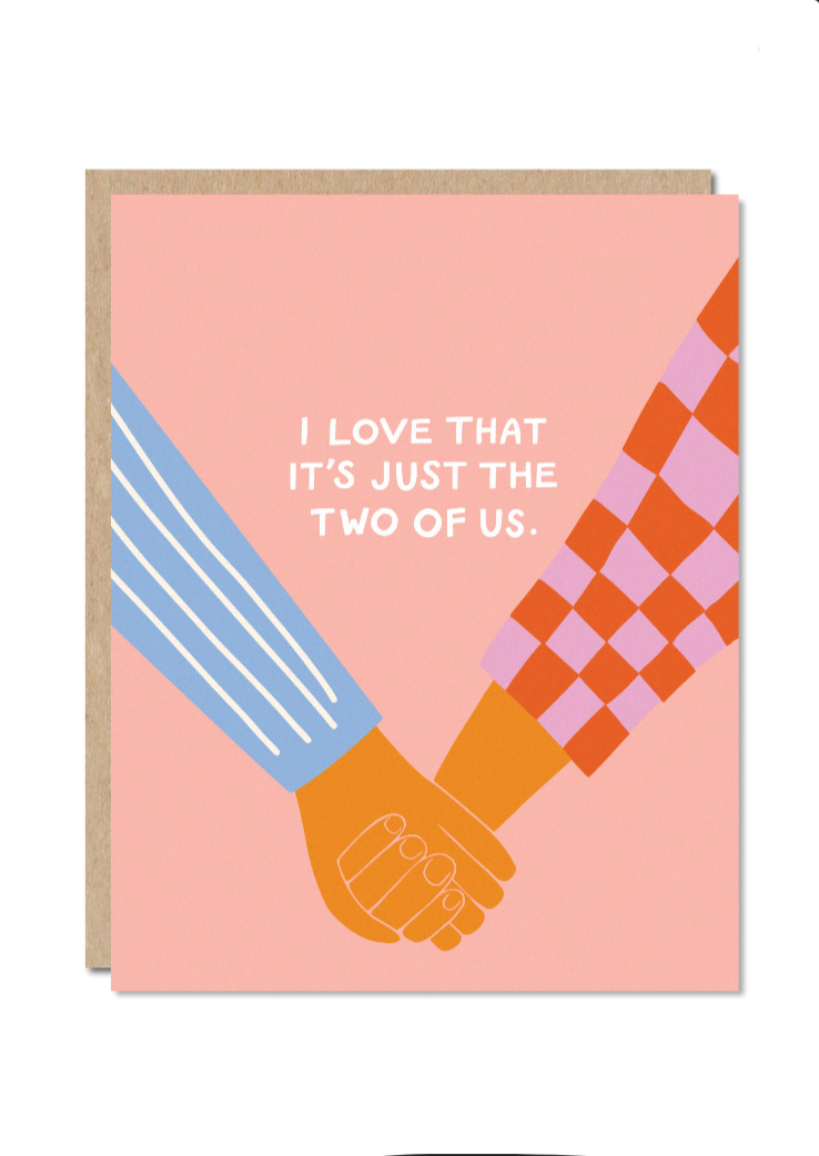 Two of Us Love Card