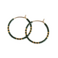 Zoe Hoops Small | Olive