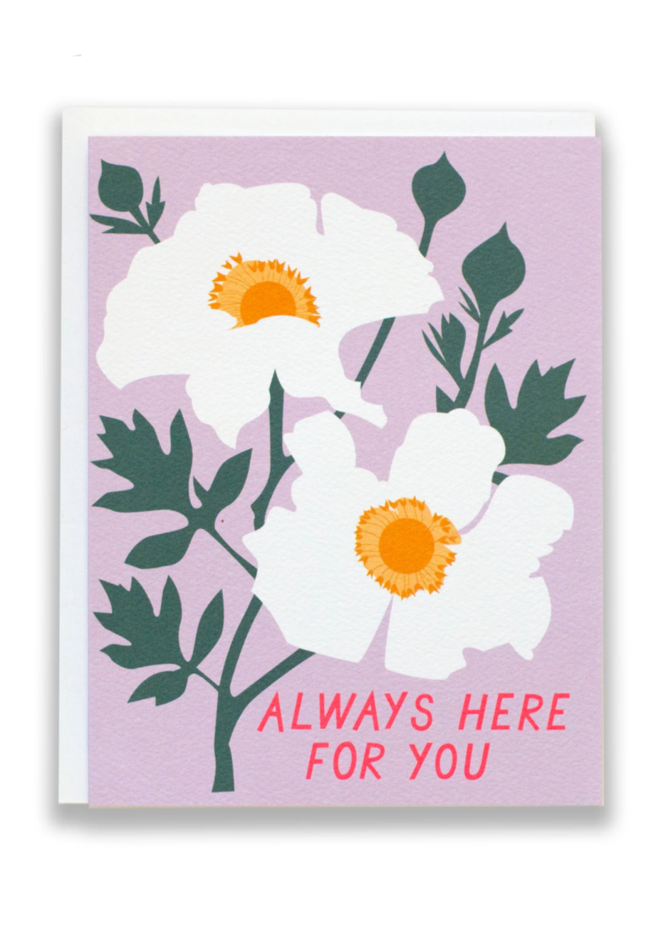 Always Here for You Sympathy Card