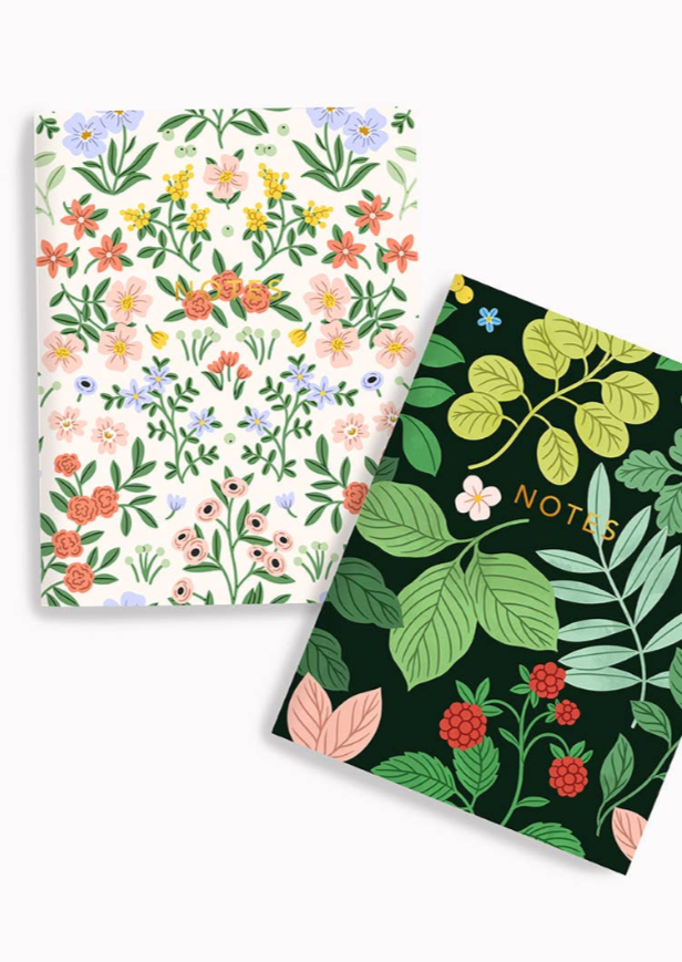 Pocket Notebook Set | Meadows + Botanica
