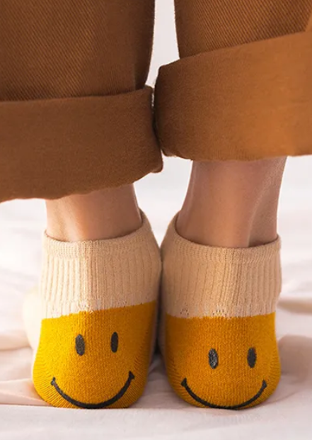 Smiley Heel Socks
