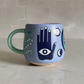 Hamsa Ceramic Mug