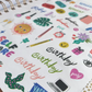 Checkered 2024 Hidden Spiral Planner