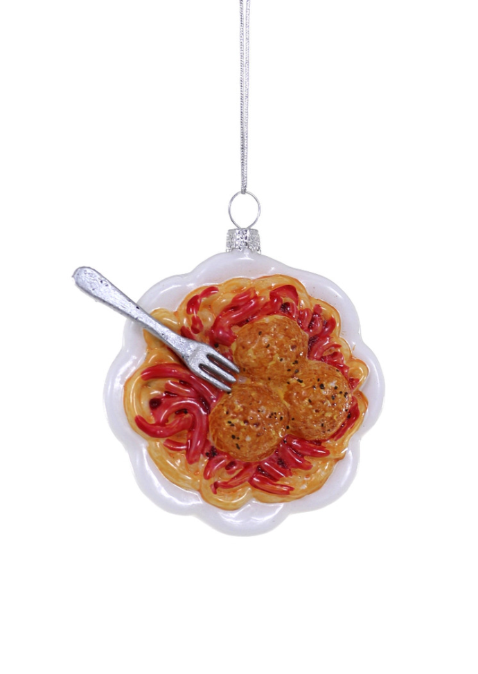 Spaghetti & Meatballs Ornament