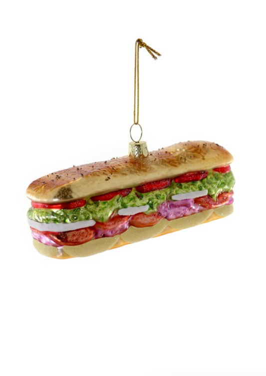 Deluxe Sub Sandwich Ornament