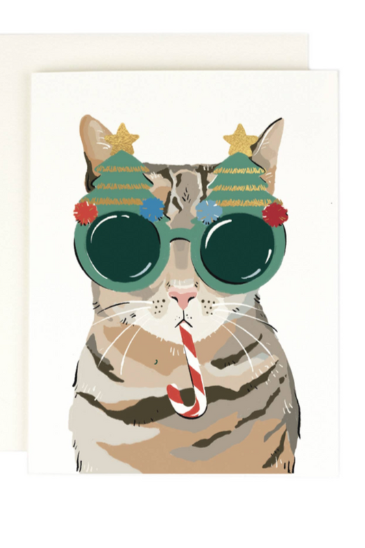 Merry Cat 2.0 Holiday Card