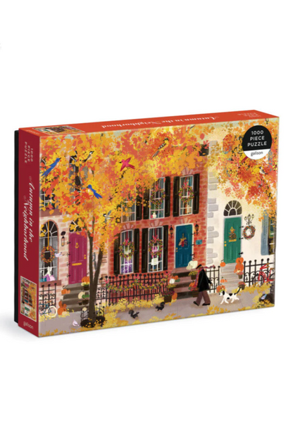 Autumn in the Neighborhood Puzzle