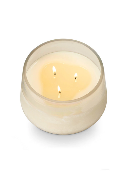 Winter White Baltic Glass Candle | 31.4oz