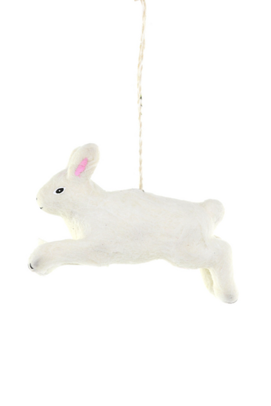 Leaping Bunny Ornament