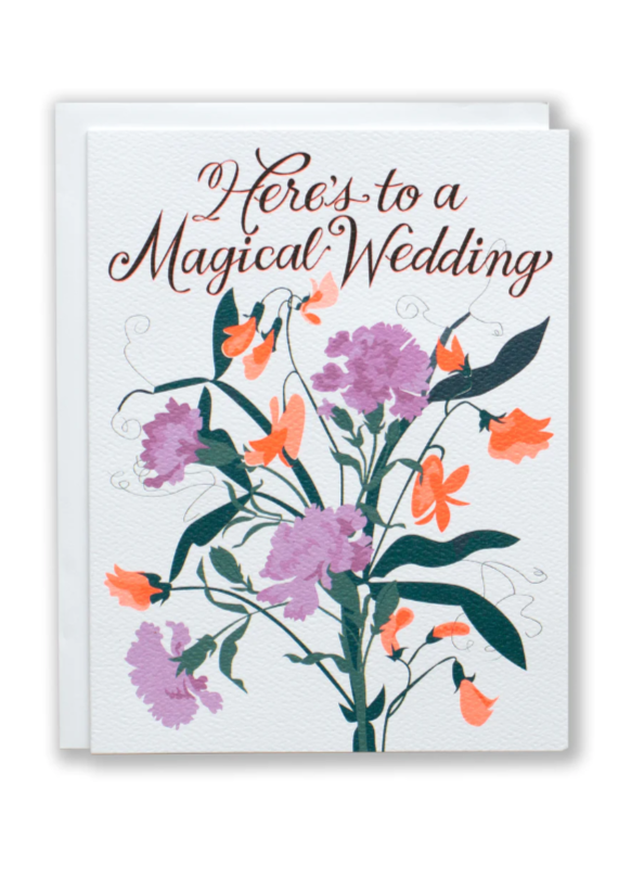 A Magical Wedding Card