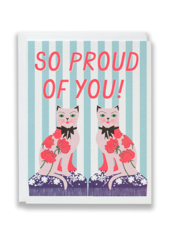 So Proud of You Cats Card