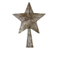 5 Point Star Tree Topper | Antique Silver