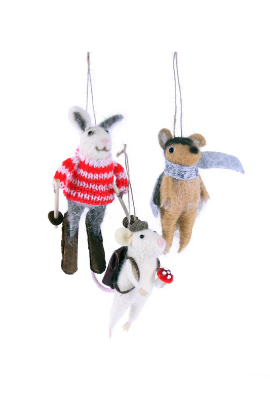 Woodland Critter Ornaments