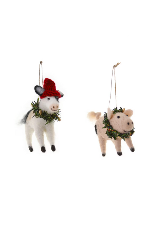 Christmas on the Farm Ornament