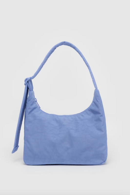 Mini Nylon Shoulder Bag | Cornflower