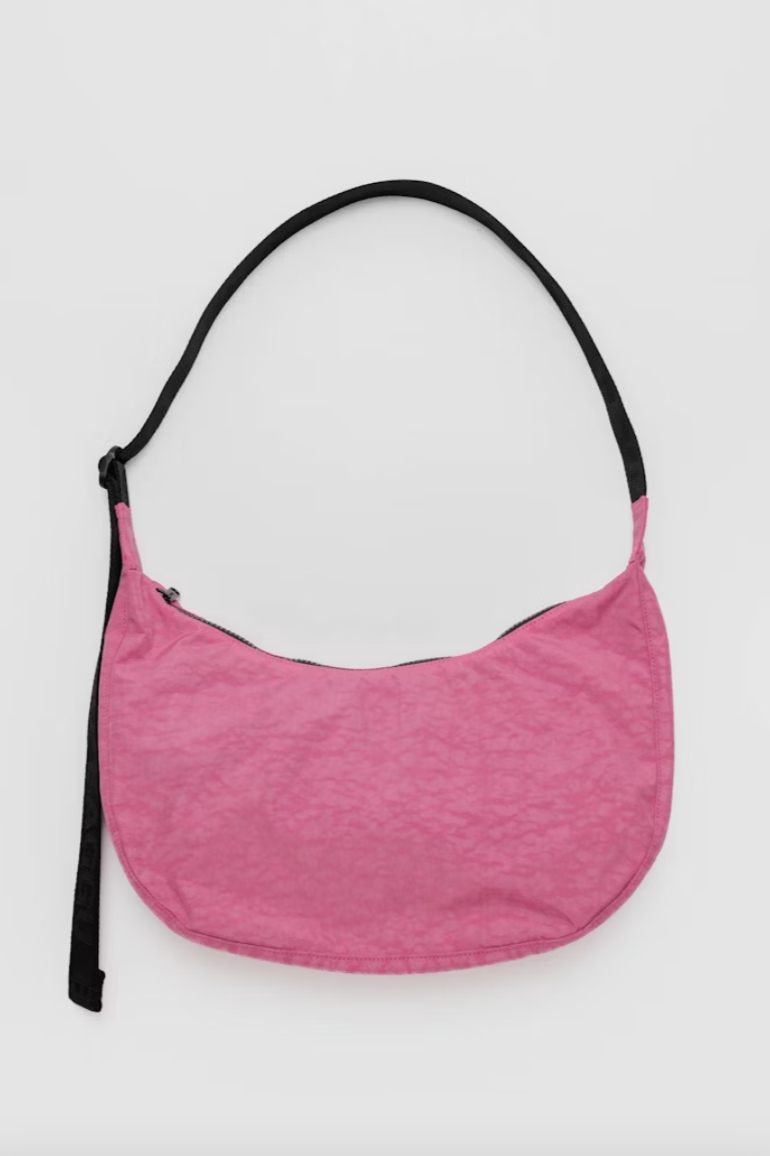 Medium Crescent Bag | Azalea Pink