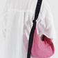 Medium Crescent Bag | Azalea Pink