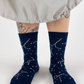 Crew Socks | Constellation Midnight