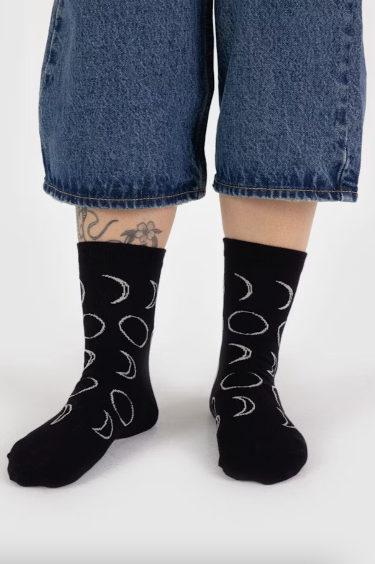 Crew Socks | Moon