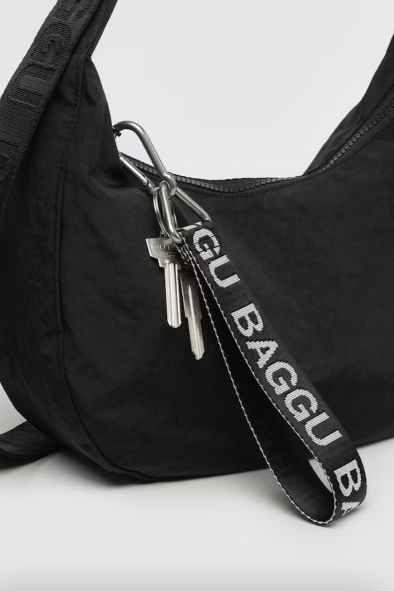 Logo Keychain | Black and White