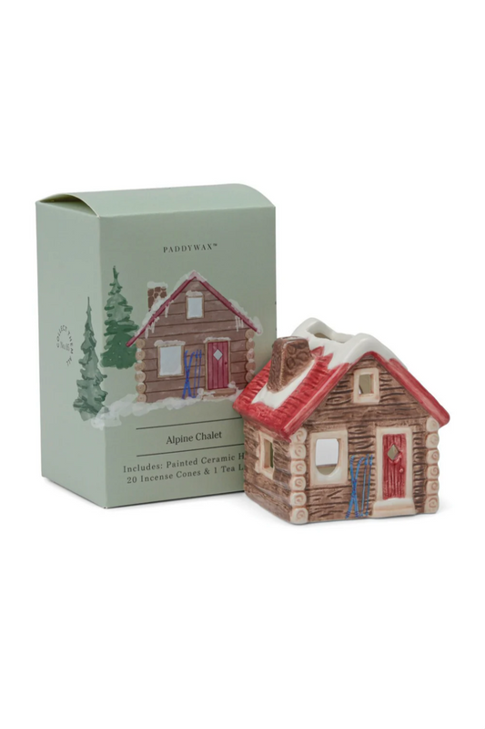 Alpine Chalet Incense Cone Holder