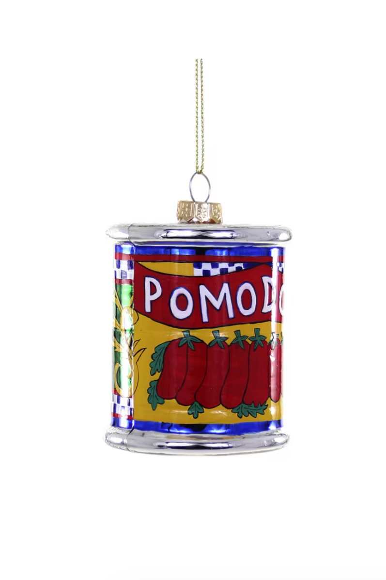 Mangia! Canned Tomatoes Ornament