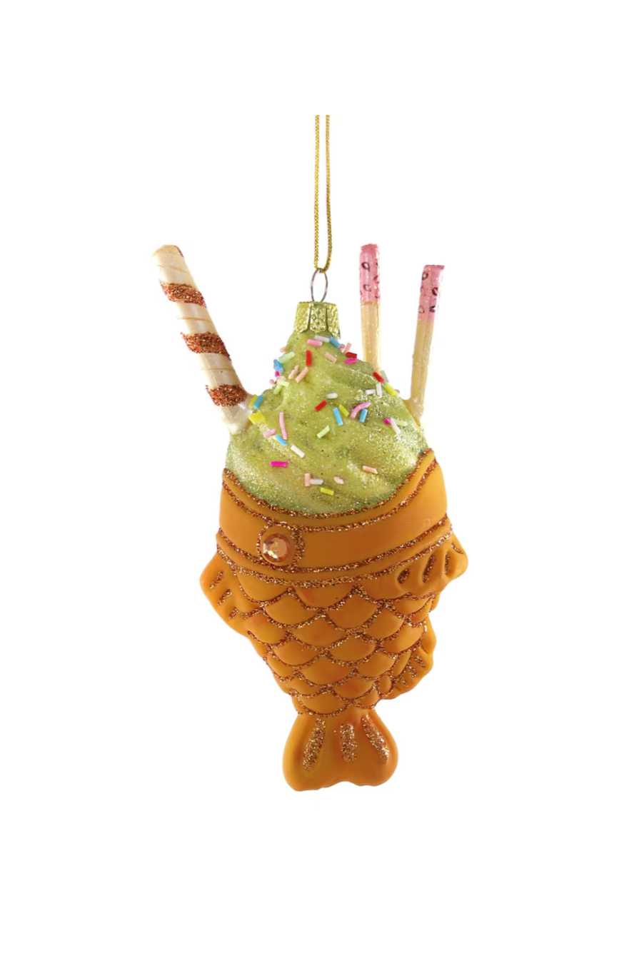 Taiyaki Ice Cream Ornament